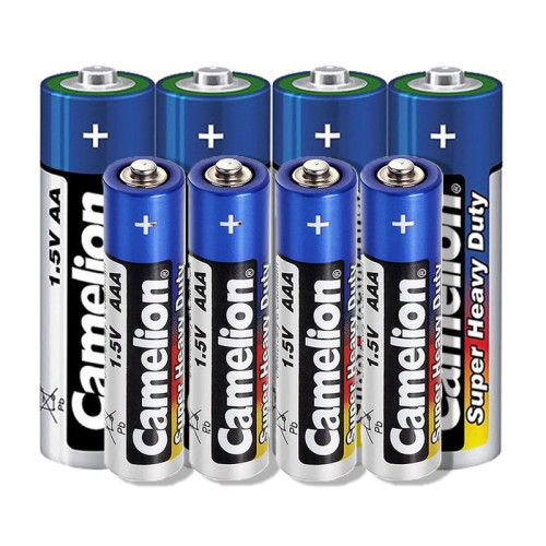 باتری قلمی و نیم قلمی کملیون مدل Super Heavy Duty بسته 8 عددی2